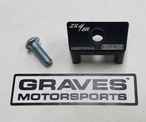 Kawasaki ZX-6R, 2013-2024, Graves Motorsports Steering Stop