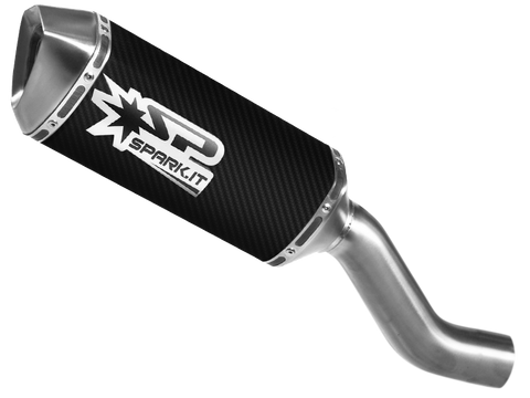 KTM Superduke 1290, 2014+, Spark "Force Carbon" Semi-Full Exhaust System