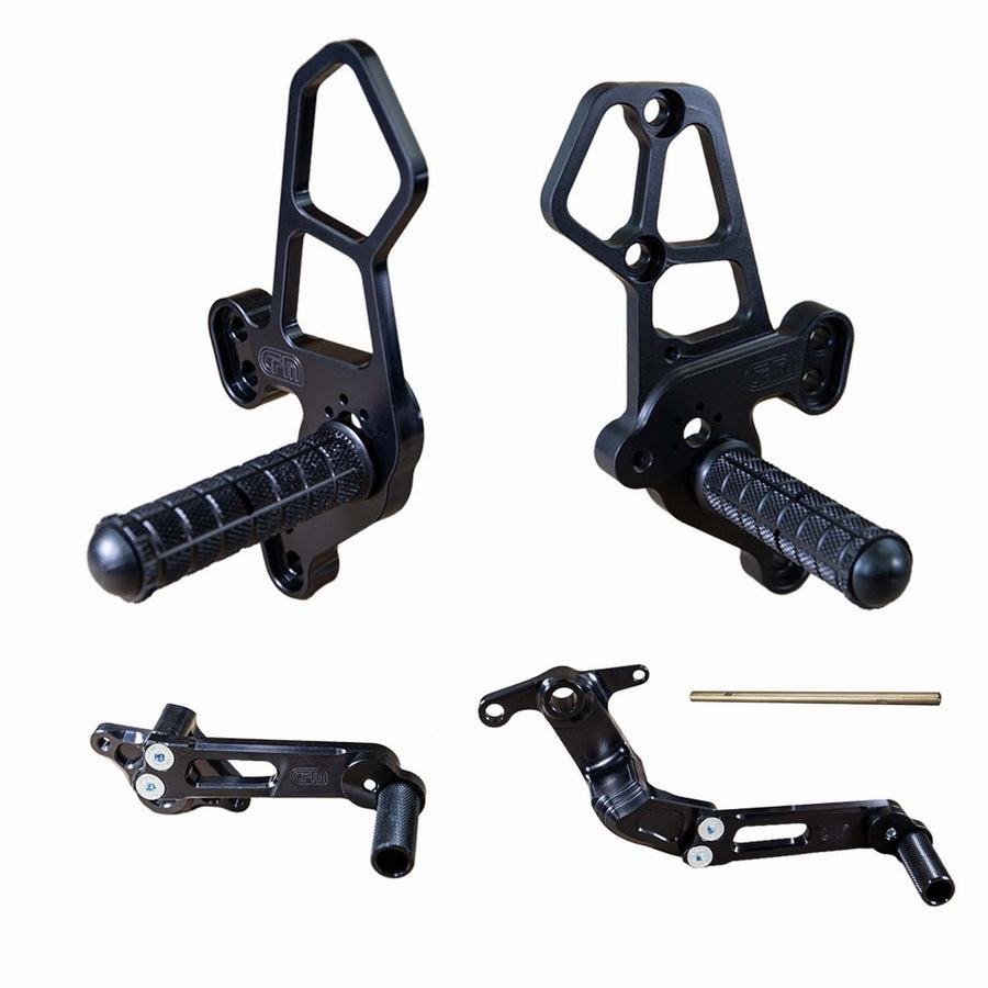 Yamaha MT-09, 2021 - 2023, Woodcraft Rearset Kits