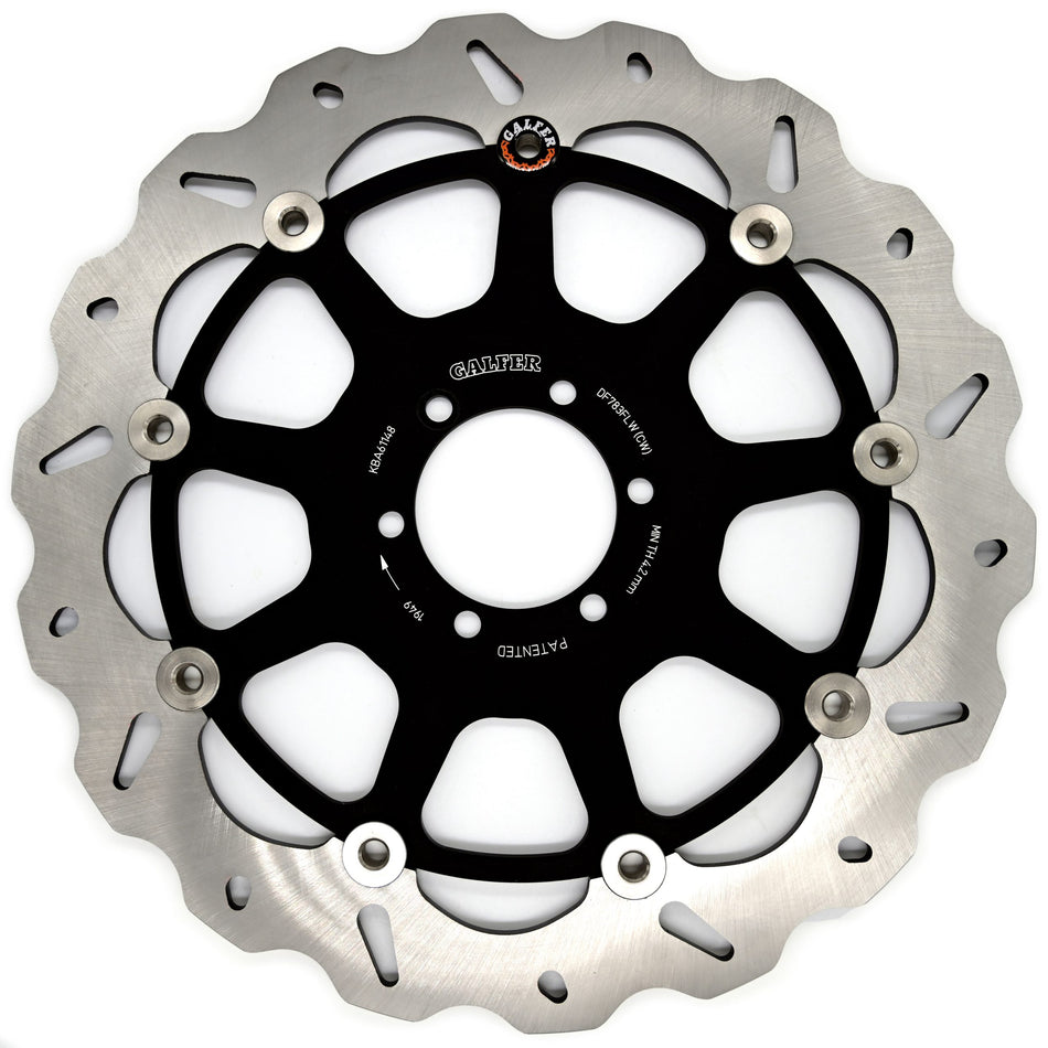 KTM 1190 RC8R, 2011- 2015, Galfer320mm Floating Wave® Rotor - Right Side Directional