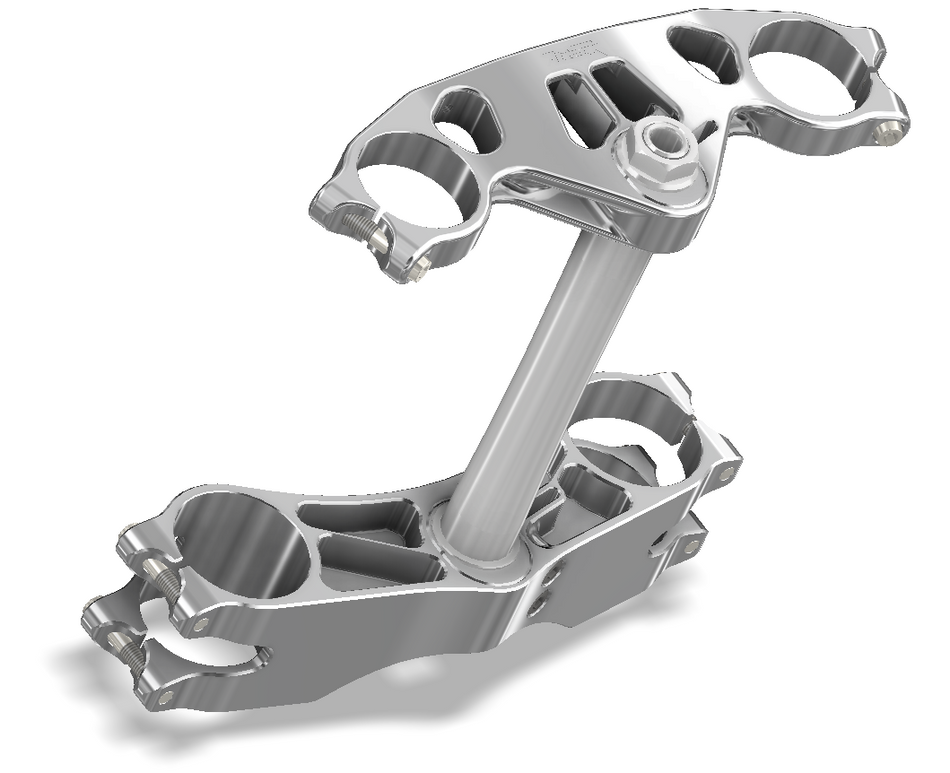 Yamaha R1, 2015+, Attack Performance Triple Clamp Kit - Radial Ohlins 52X58X204