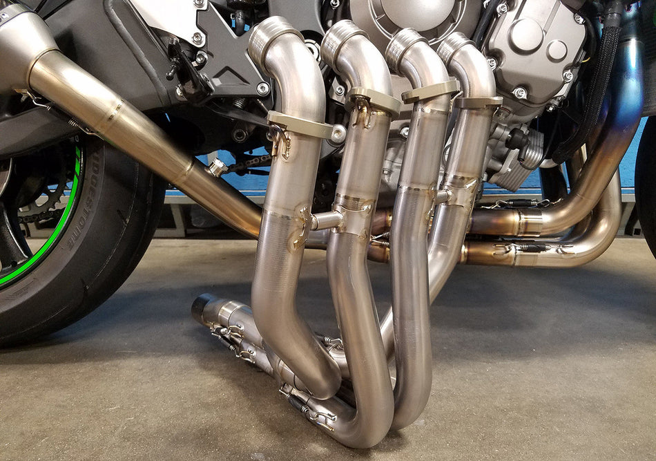 Kawasaki ZX-10R, 2016 - 2024, Graves Motorsports "LINK" Low-Mount Full Exhaust System