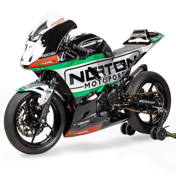 Kawasaki Ninja 400, 2018 - 2023, Norton Motorsports Race Bodywork ...