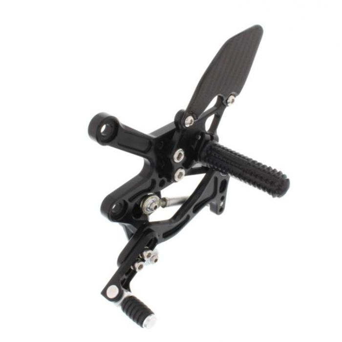 Kawasaki ZX-10R, 2016+, Attack Performance Rearset Kit (Black)