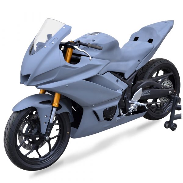Yamaha R3, 2019 - 2024, Hot Bodies Race Bodywork