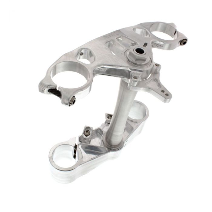 Ducati 748S/749S/916/998S/999/1098 Attack Performance Triple Clamp Kit - GP (Silver) (53MM-53MM)