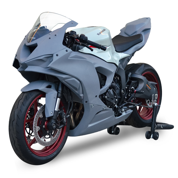 Kawasaki ZX-6R, 2024, Hot Bodies Race Bodywork