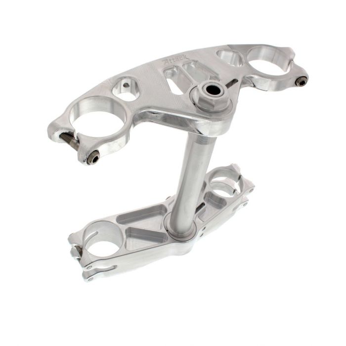 Triumph Daytona 675, 2006+ (Kayaba) Attack Performance Triple Clamp Kit - GP (Silver)