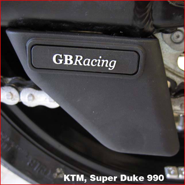 GBRacing Shark Fin Chain Guard (Closed Face)