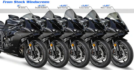 BMW S100RR / HP4, 2010 - 2014, Zero Gravity Wind Screen