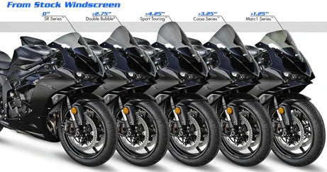 Honda CBR1000RR / ABS, 2008 - 2011, Zero Gravity Wind Screen (CURRENTLY 8 - 10 WEEK LEAD TIME)