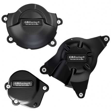 Yamaha R6, 2006+, GBRacing 3-Piece Engine Cover Set (Non-YEC Kits)