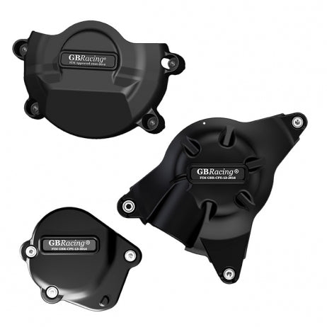 Yamaha R6, 2006+, GBRacing 3-Piece Engine Cover Set (YEC Kits)