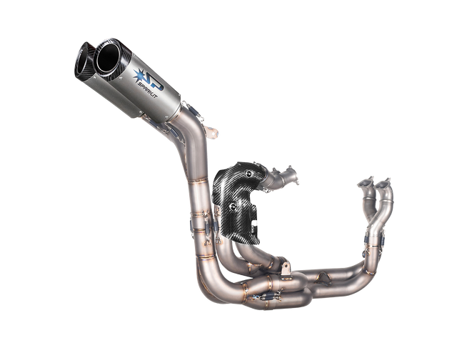 Ducati V4 (S/R), 2018 - 2024, Spark Titanium Full Exhaust System (Single Side Swingarm)