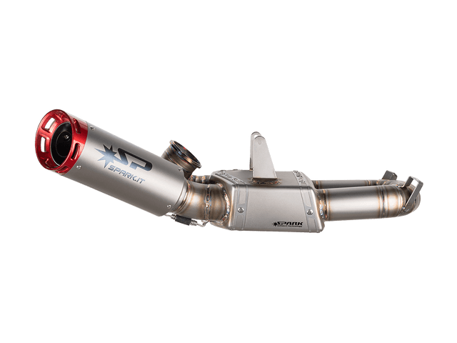 Ducati V2 (S/R), All Years, Spark Slip-On Exhaust System (Single Side Swingarm)