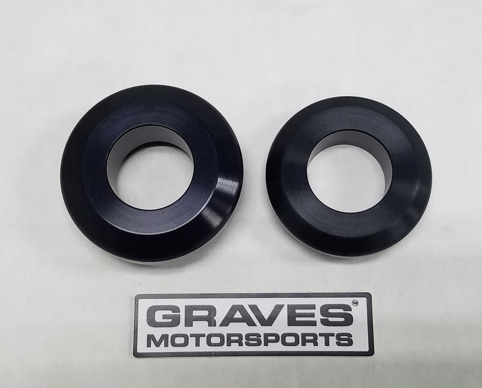 Kawasaki Ninja 400 / 500, 2018 - 2024+, Graves WORKS Rear Wheel Captive Spacer Kit