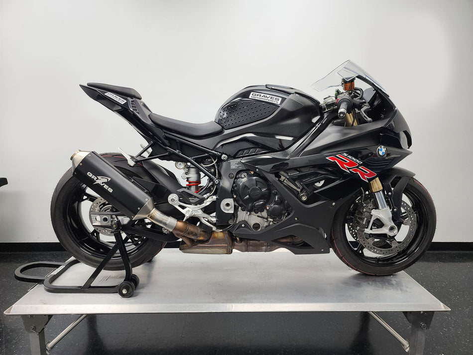 BMW S1000RR, 2019 - 2024, Graves Motorsports CatBack Slip-On Exhuast