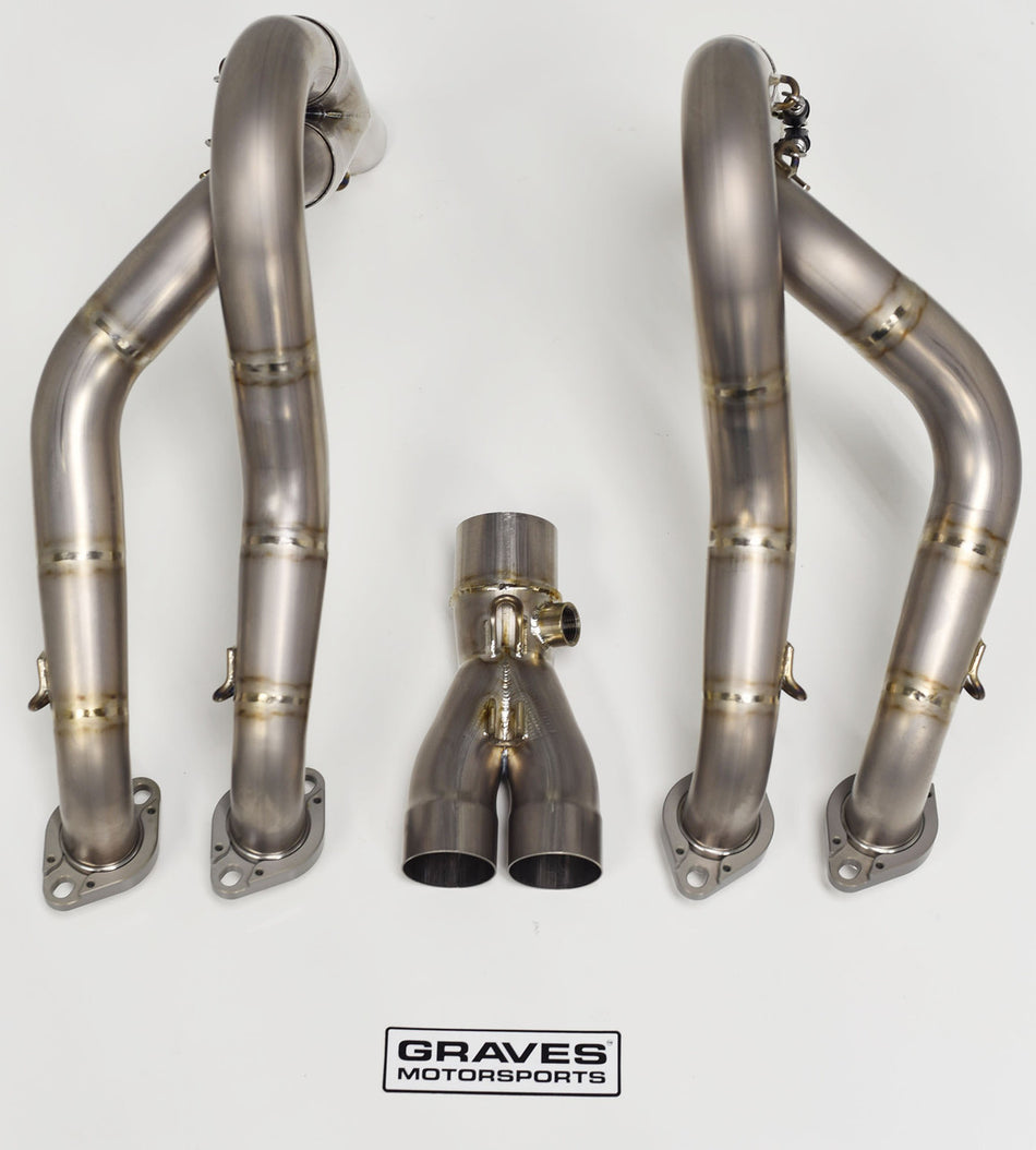Kawasaki ZX-6R, 2009 - 2025, Graves Motorsports Header Pipe