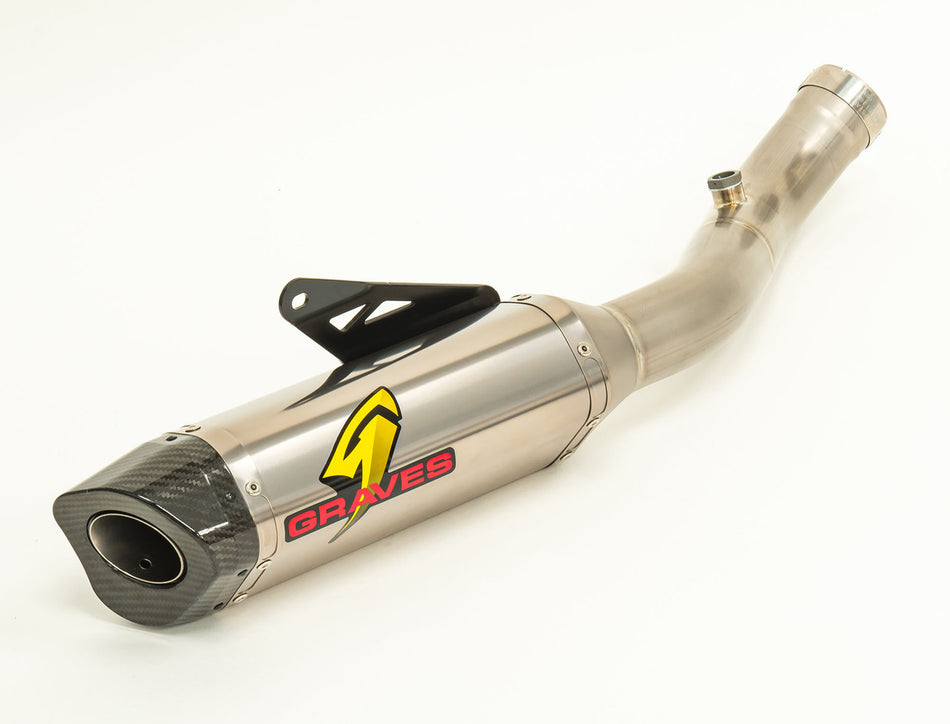 Aprilia RSV4, 2016, Graves Motorsports Factory Cat-Eliminator Exhaust