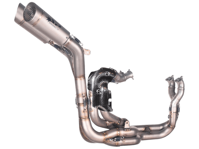 Ducati V4 (S/R), 2018 - 2024, Spark Titanium Full Exhaust System (Single Side Swingarm)