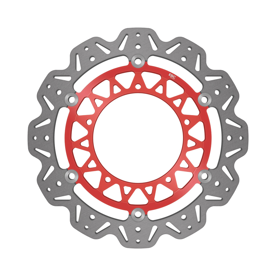 Yamaha R1 (S/M), 2015 - 2025, EBC "Vee" Floating Brake Rotor (1-Disc) (320mm)