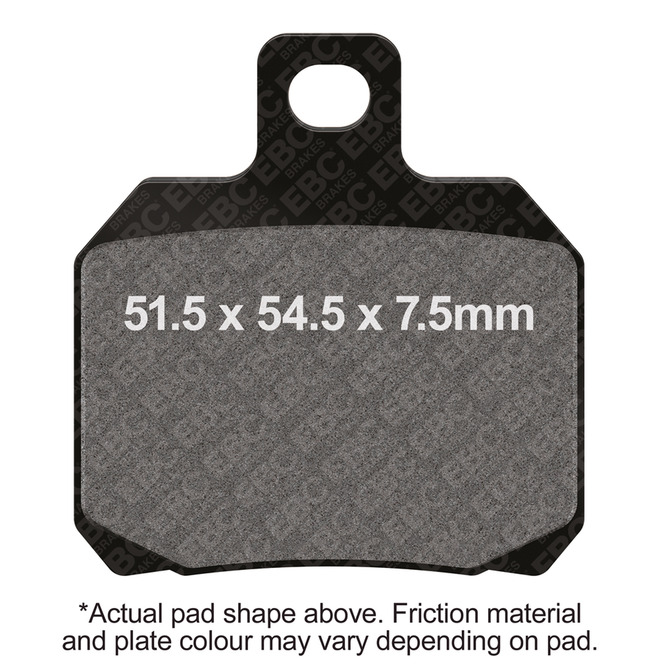 Ducati Hypermotard 950 (Base/RVE/SP), 2016 - 2025 , EBC Rear EPFA Brake Pads