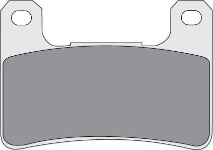 Suzuki GSXR600, 2004-2010, DP Brake Pad Set (2 Pads)