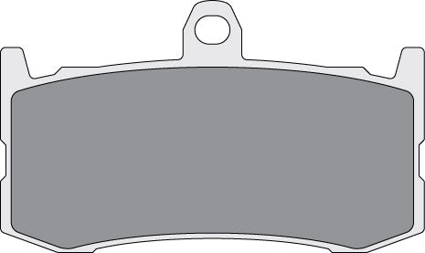 Triumph Daytona 675, 2009-2015, DP Brake Pad Set (2 Pads)