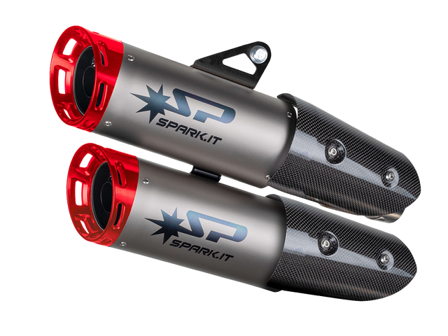 Triumph Speed Triple 1200, All Years, Spark Slip-On Exhaust System