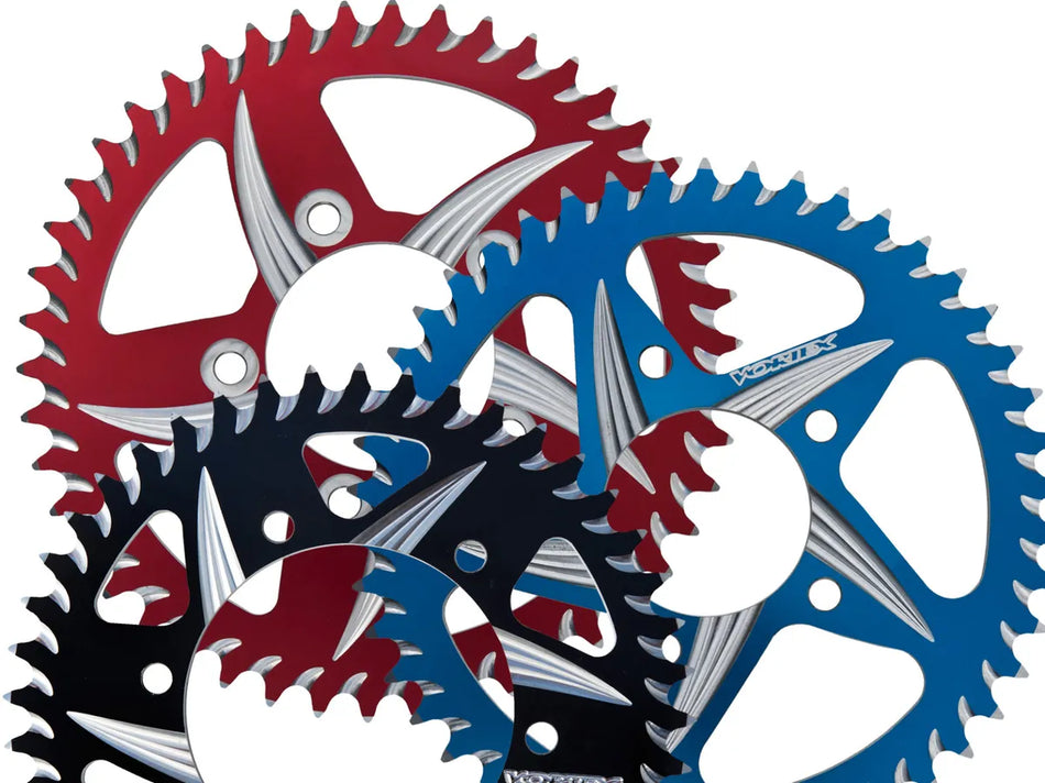 BMW S1000RR 2012-2020, Vortex Aluminum (color anodized) Rear Sprocket - 520 Chain Pitch