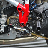 Woodcraft Rearsets Complete Kit  – Black – STD / GP Shift 2008-2011 Ducati 848, 2007-2009 Ducati 1098, 2008-2011 Ducati 1198, 2011-2013 Ducati 848 EVO