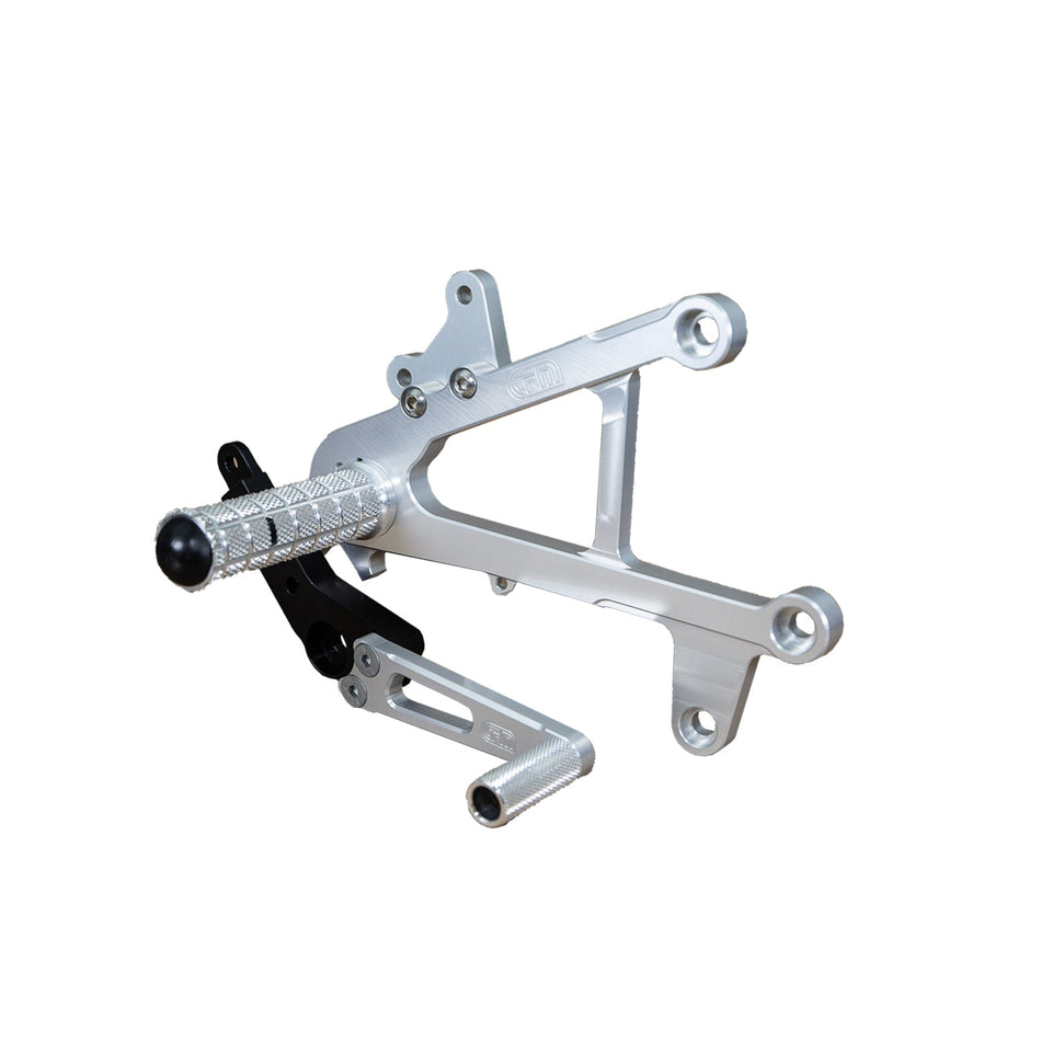 Aprilia RS125, 1996-10 Complete Rearset Kit w/ Pedals - GP Shift