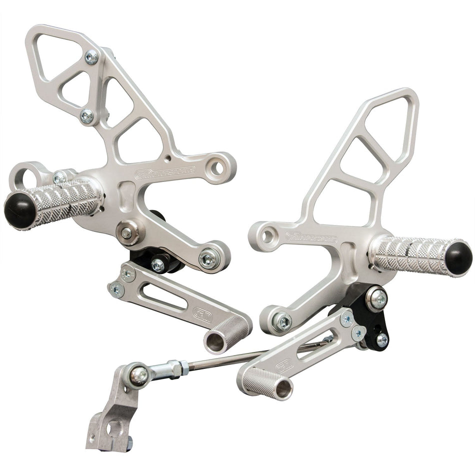 Aprilia RSV4, 2009 - 2010, Complete Rearset w/ Pedals - STD/GP Shift
