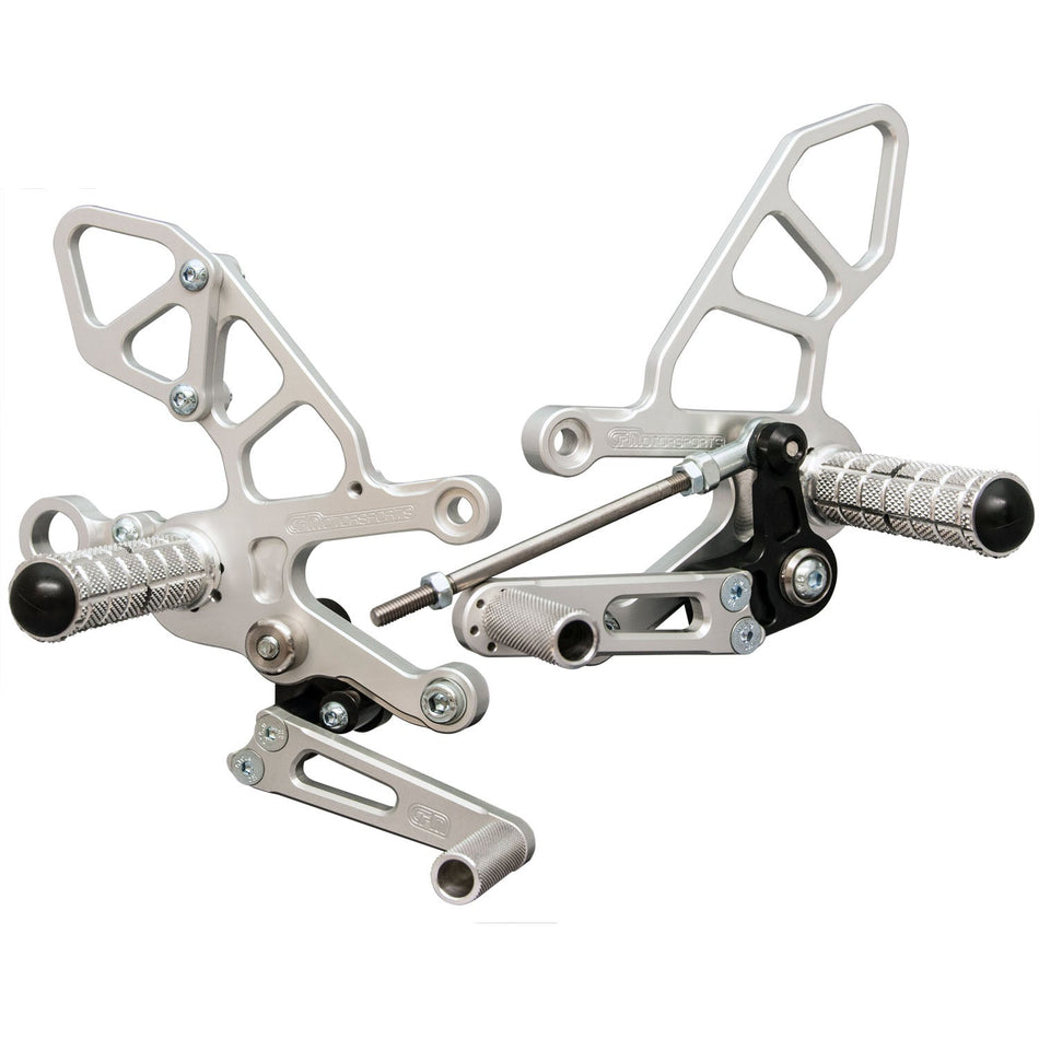 Aprilia RSV4 2011-16, Tuono V4 2011-16, Complete Rearset Kit w/ Pedals - GP Shift