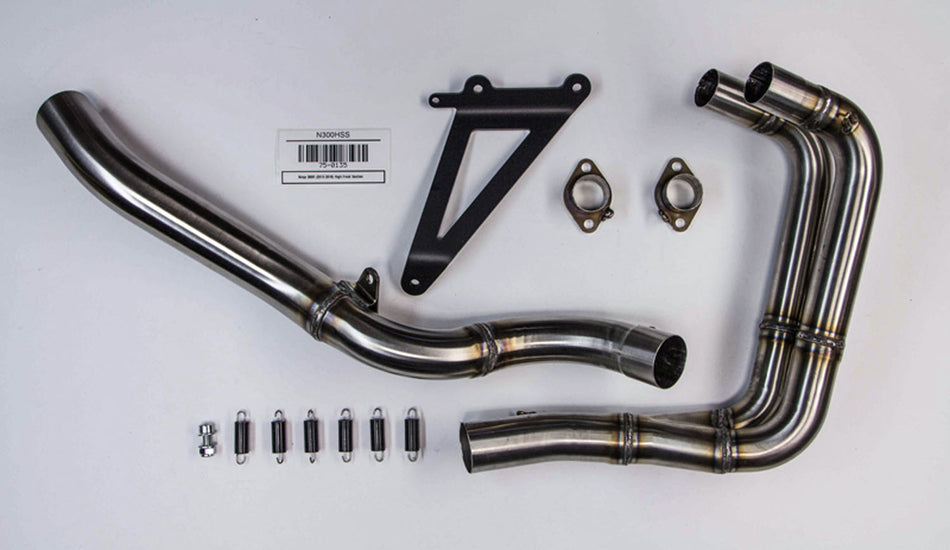 Kawasaki Ninja 300, 2013 - 2017, Hindle "Evolution" Full Exhaust System