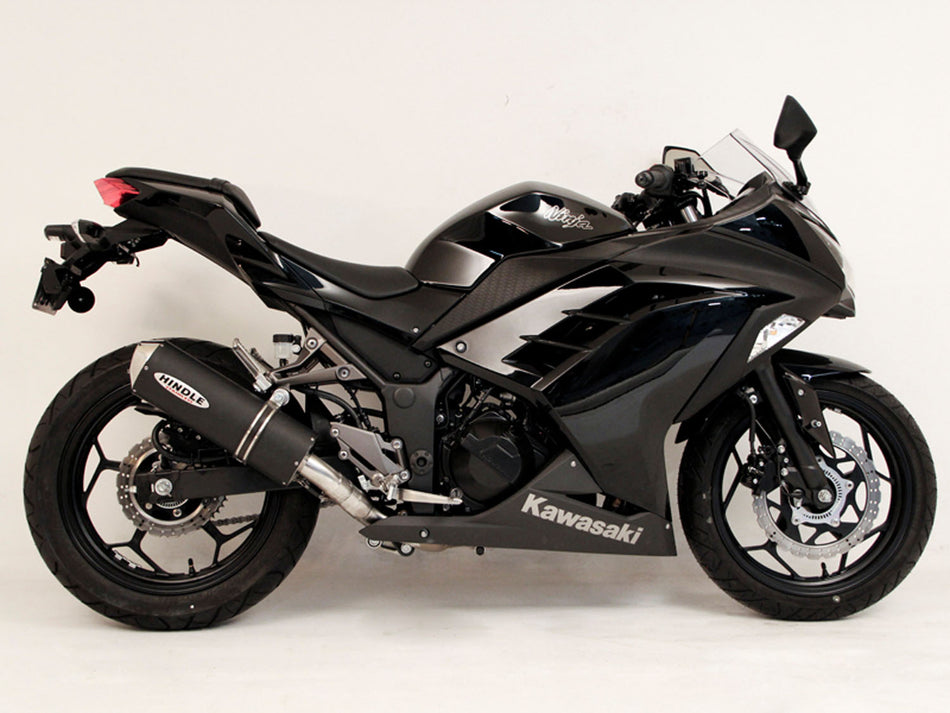 Kawasaki Ninja 300, 2013 - 2017, Hindle "Evolution" Full Exhaust System