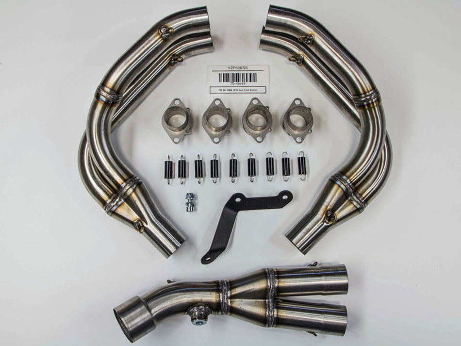 Yamaha R6, 2006 - 19, Hindle "Megaphone" Full Exhaust System
