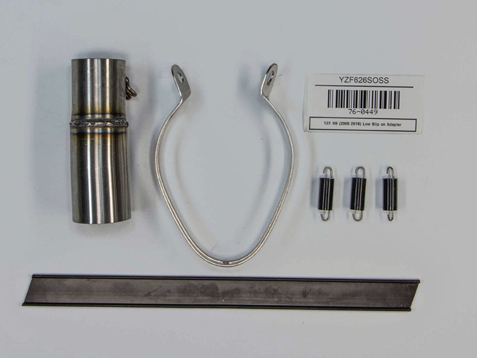 Yamaha R6, 2006 - 2018, Hindle Slip-on Exhaust System