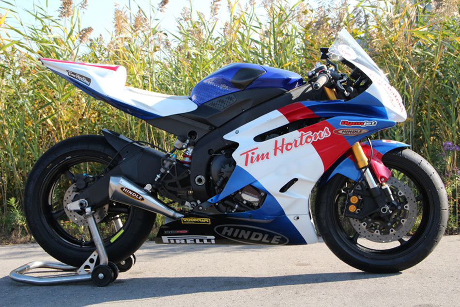 Yamaha R6, 2006 - 2018, Hindle Slip-on Exhaust System