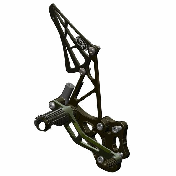 Suzuki GSXR600/750/1000, 2000 - 2013, Evol Technology Rearsets