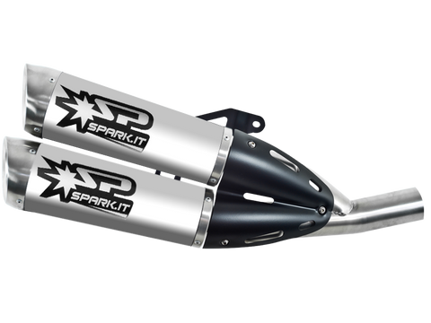 Ducati Diavel, Spark "Double EvoV Titanium" Semi-Full Exhaust