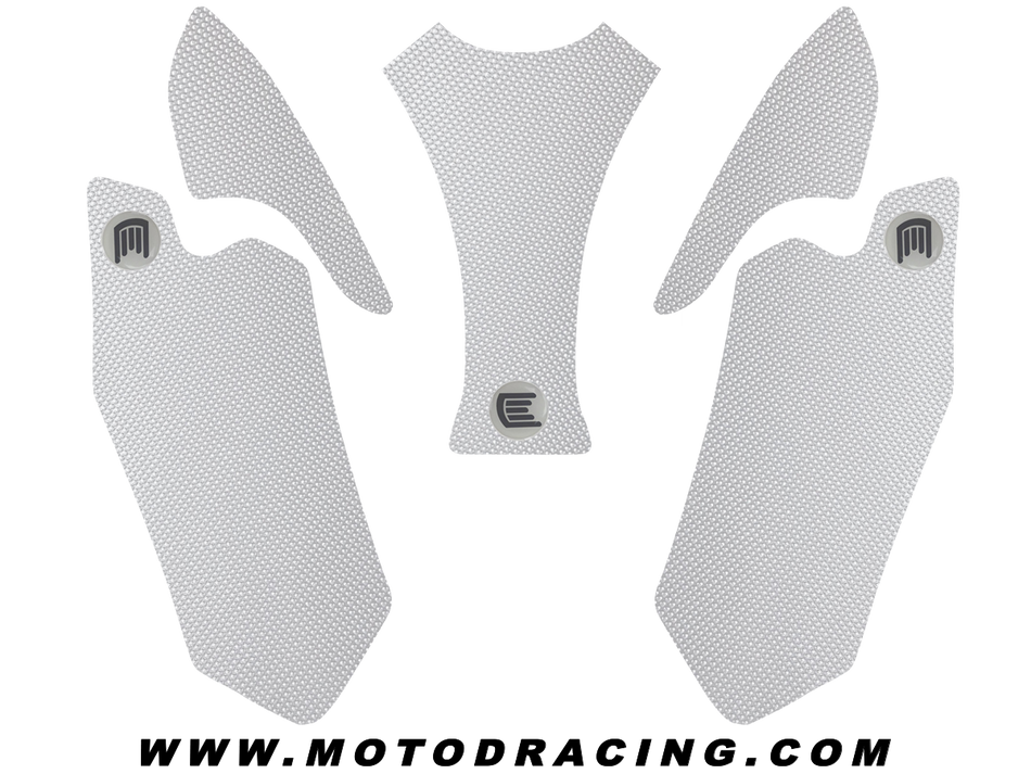 Eazi-Grip Ducati Panigale Tank Grips (Micro-Grip) (Clear)