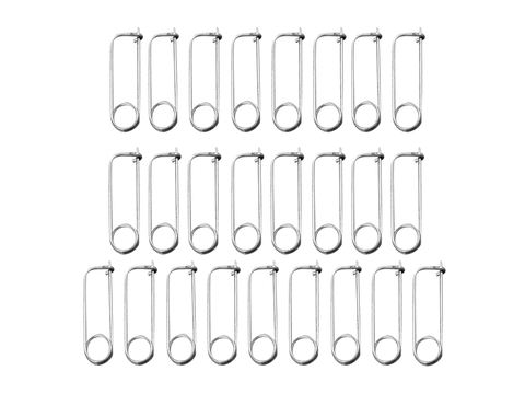 MOTO-D Spring Clip Racing Safety Pins S (25/Pack)