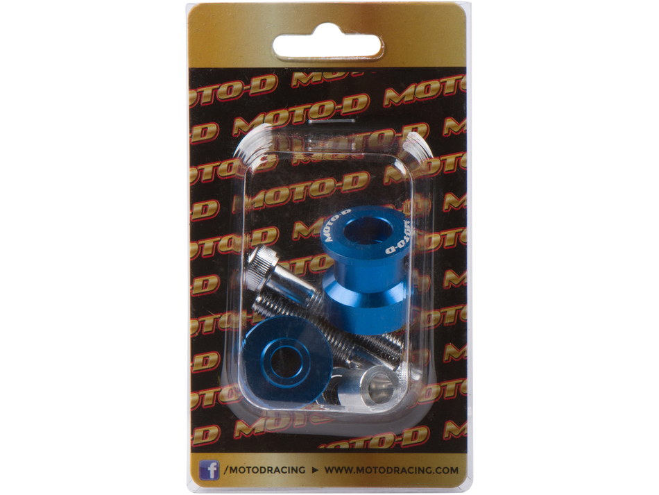 MOTO-D Swingarm Spools (8mm) - Blue