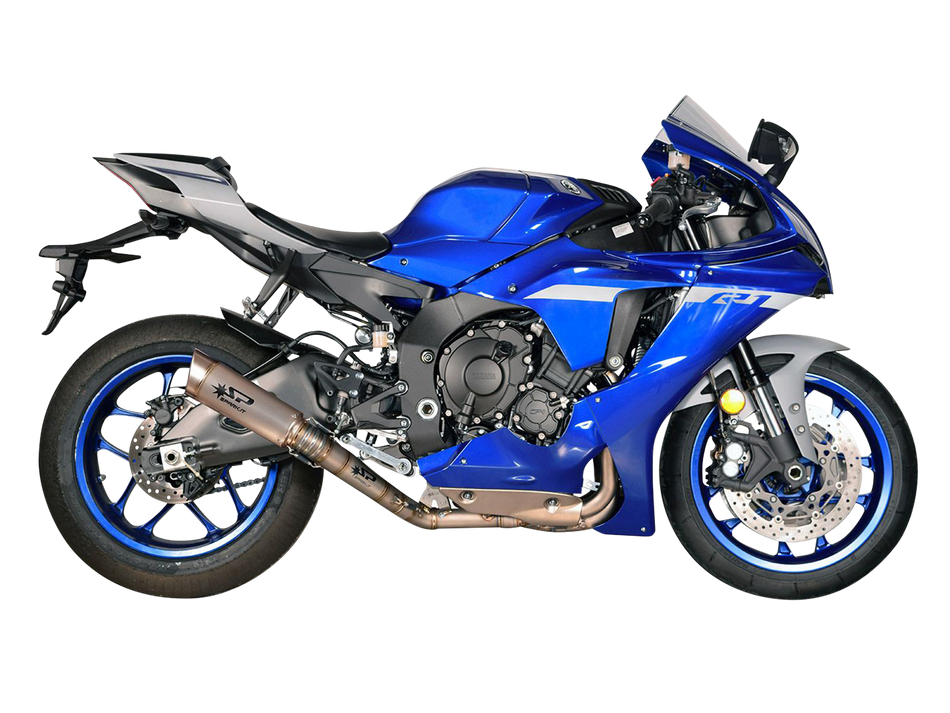 Yamaha R1, 2015+, Spark "Grid-O" Titanium Full Exhaust System (WSBK Evolution)