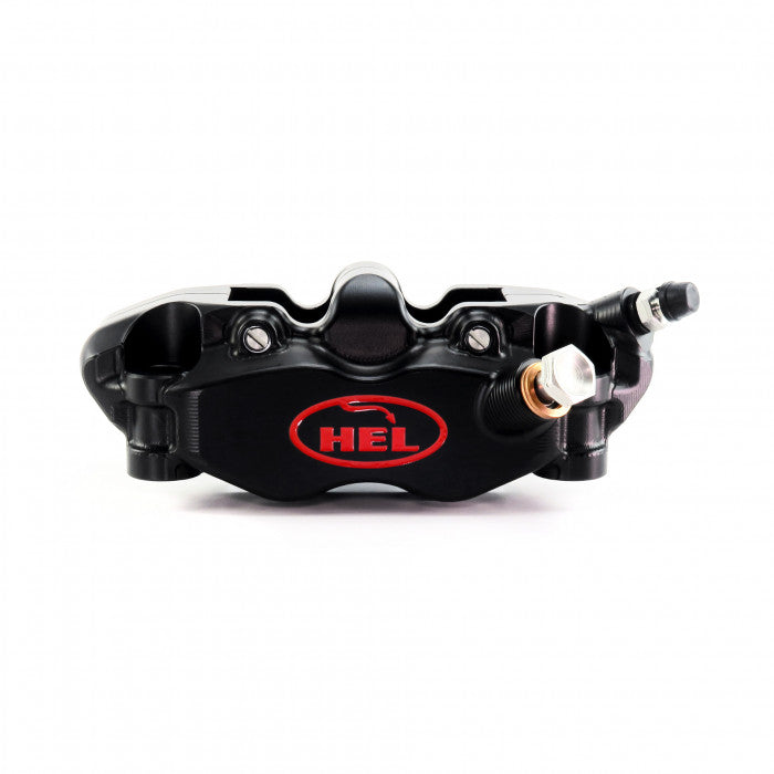 HEL V2 108mm Solid Billet 4 Piston Front Radial Brake Calipers with Flat Back