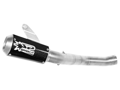 Kawasaki ZX-10R, 2016-2020, Spark "GP Carbon" Semi-Full Exhaust System