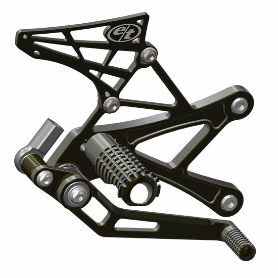 Kawasaki ZX-6R (636), 2006+, Evol Technology Rearsets